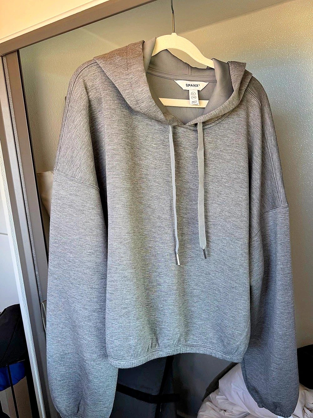 NWOT Spanx AirEssentials Cropped/Cinched Hoodie